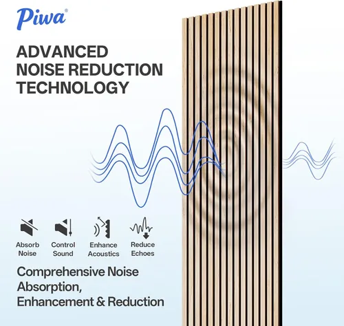Vista 3 de PIWA Paneles de pared acústicos Muestras absorbentes de sonido 5pcs