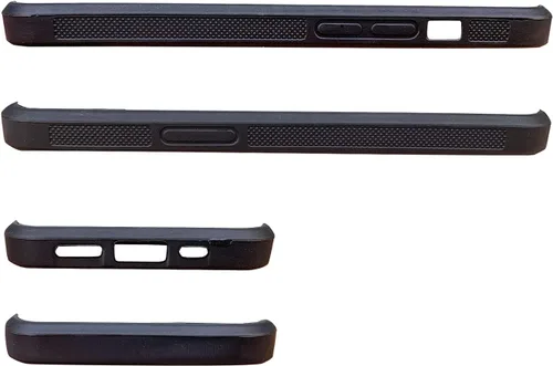 Vista 2 de JUSTRY 10 fundas de teléfono de sublimación negras a granel compatibles con Apple iPhone 13, 6.1 pulgadas (2021), fácil de sublimar bricolaje, 2