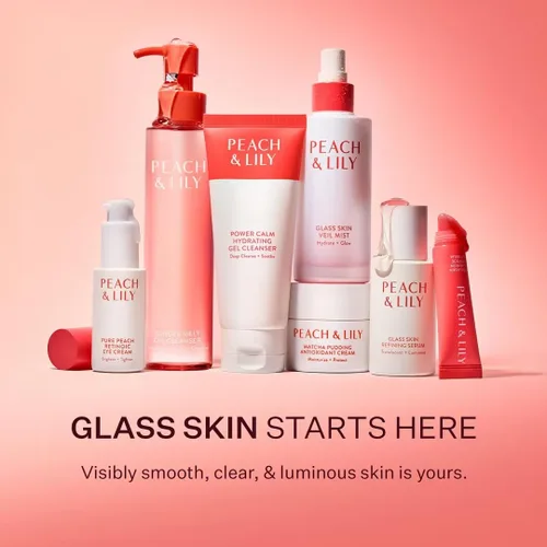 Vista 7 de Peach & Lily - Bruma de Velo para Piel de Cristal (3.38 onzas) - Hidrata y Brilla - Bruma Facial - Sin Peso - Agua de Pepino, Loto, Melocotón, Hongo