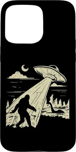 Vista 31 de UFO Bigfoot Sasquatch Lochness Monster Funny Believe - Funda de regalo para iPhone 17