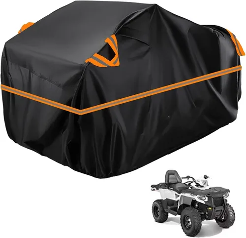 Vista 55 de Cubierta para ATV impermeable compatible con Arctic Cat H1 EFI TRV Cruiser 4x4 2011, cubierta de 210D para vehículos de 4 ruedas, cubierta para quad