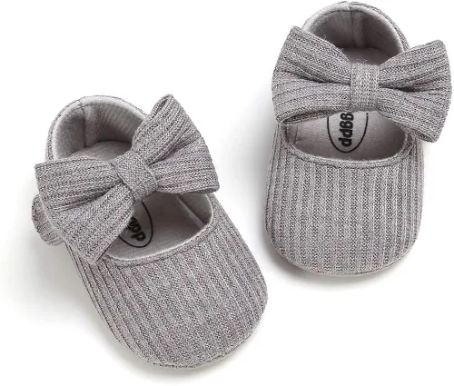 Vista 5 de Ohwawadi - Calcetines de forro polar para bebé o niña suaves y calientes botas o zapatos para bebés recién nacidos con estilos de dibujos animados