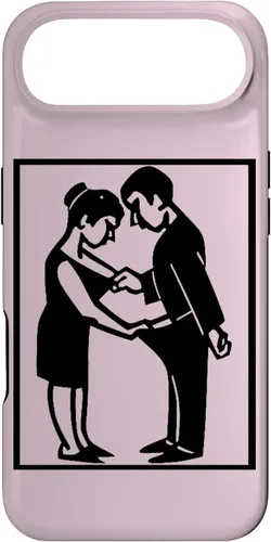 Vista 27 de Camiseta divertida para adultos, imagen de hombre y mujer, funda para iPhone 17