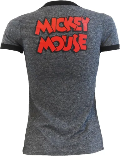 Vista 4 de Disney Camiseta de manga corta para mujer, diseño de Mickey Mouse