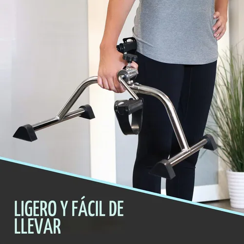 Vista 3 de DMI Bicicleta estática portátil, ejercitador de pedal de bicicleta para brazos o piernas se puede utilizar como equipo de entrenamiento o terapia