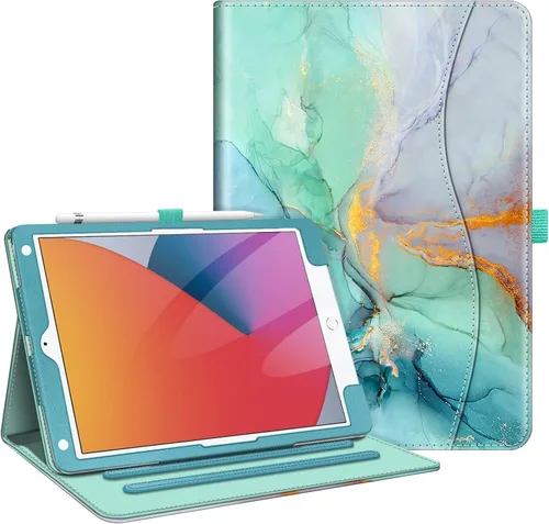 Vista 19 de Fintie - Funda para iPad de 9ª / 8ª / 7ª generación (2021/2020/2019) de 10.2 pulgadas - [Protección de esquinas] Funda con soporte de visualización