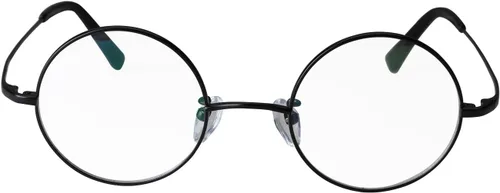 Vista 2 de Agstum Marco de gafas ópticas redondas retro de titanio puro 44-24-140