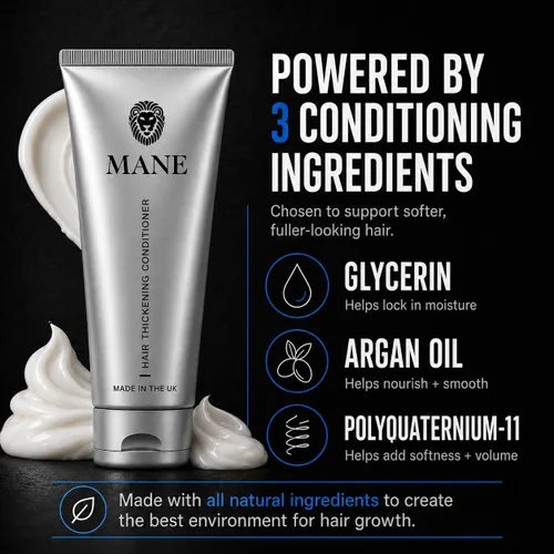 Vista 2 de MANE Acondicionador para engrosar el cabello 3.38 oz
