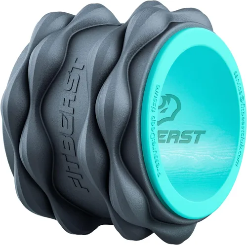 Vista 10 de FitBeast Rodillo de Espuma para la Espalda, Rodillo de Espuma con Rueda para la Espalda - Rodillo Muscular Específico para Masaje de Tejido