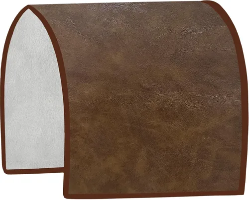 Vista 9 de Ntomtuex Funda de piel sintética para reposabrazos de sofá, funda impermeable para reposabrazos de sofá, silla reclinable, protectores de brazo