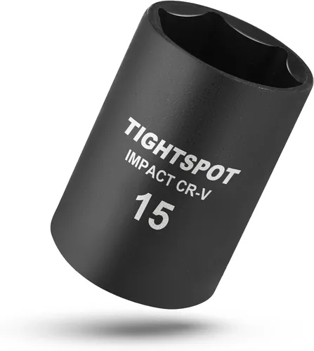 Vista 12 de TIGHTSPOT - Zócalo poco profundo de 1/2" Dr 1 1/2 pulgadas, antirredondo, 6 puntos, acero CRMO