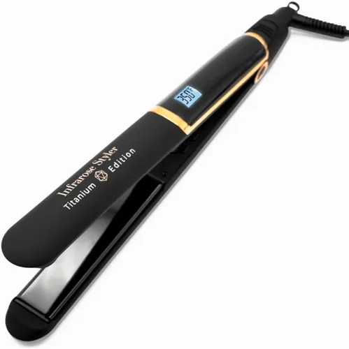 Vista 10 de Skin Research Institute Moldeador de infrarrojos, plancha para el cabello, 1 unidad, turmalina, peinado del cabello, realza el brillo, rizado
