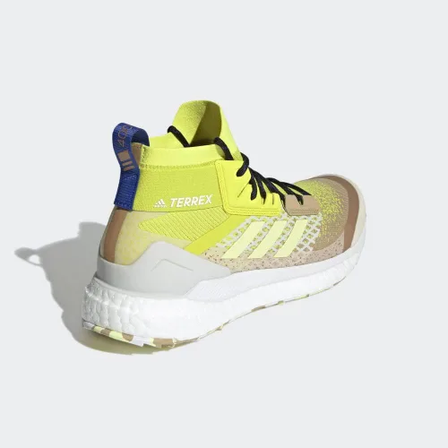 Vista 6 de adidas Terrex Free Hiker Gore-TEX 2.0 - Zapatos de senderismo para hombre Tono beige/amarillo pulso/amarillo ácido