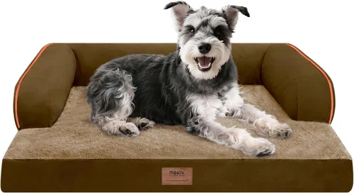 Vista 15 de Cama pequeña para perros y sofá para gatos, camas ortopédicas impermeables para perros pequeños, cama para gatos, sofá para mascotas cómodo