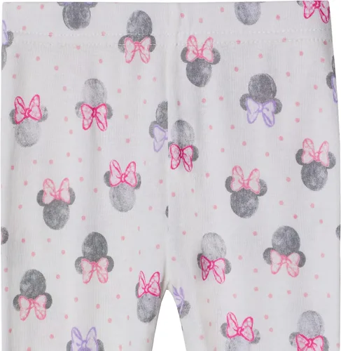 Vista 7 de Disney Pijama de algodón ajustado de Minnie Mouse para bebé niña