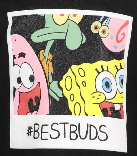 Vista 3 de Nickelodeon SpongeBob SquarePants - Sudadera con capucha de forro polar para niños pequeños a niños grandes (2T - 18-20)