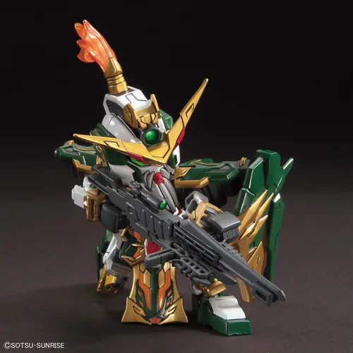 Vista 3 de Bandai Hobby SD Sangoku Soketsuden - #13 Huang Zhong Gundam Dynames SD Model Kit