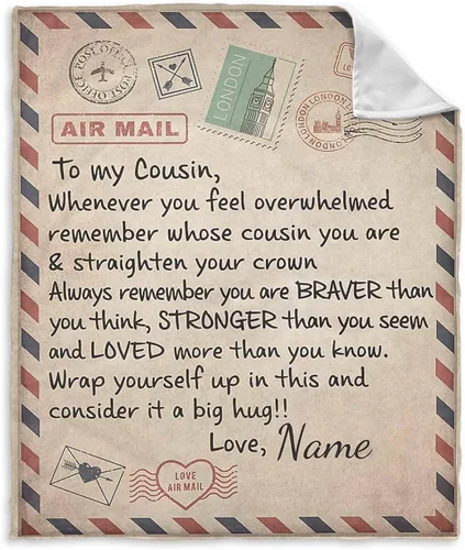Vista 34 de InterestPrint Manta personalizada para papá de parte de hija e hijo, manta de cama personalizada con el texto "Best Dad Ever" con Love You Daddy, 7