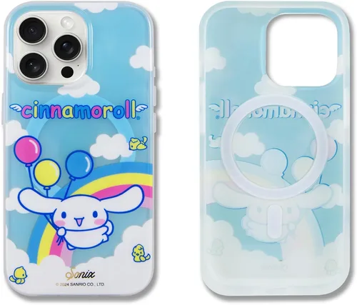 Vista 55 de Sonix x Barbie Funda para iPhone 15 Pro Compatible con MagSafe Probada para caídas de 10 pies Golden Hour