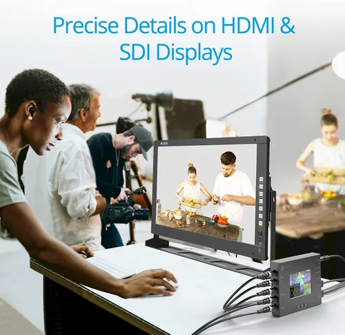 Vista 8 de gofanco Prophecy - Escalador convertidor bidireccional HDMI a 3G-SDI con LCD de 3.5 pulgadas, conversión cruzada HDMI y SDI, control OSD, diagrama