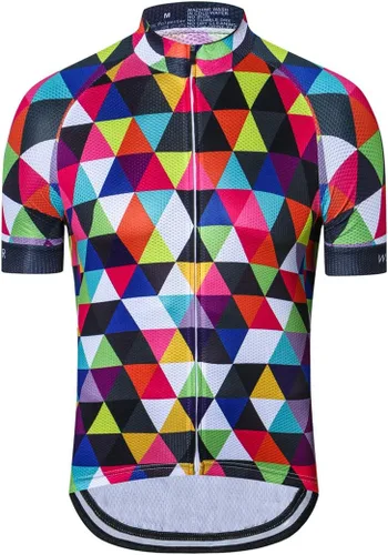 Vista 24 de Ciclismo Jerseys Sets Manga Corta Bicicleta Ropa Trajes Bicicletas Top Hombres MTB Jersey Transpirable Verano Verde Negro 1
