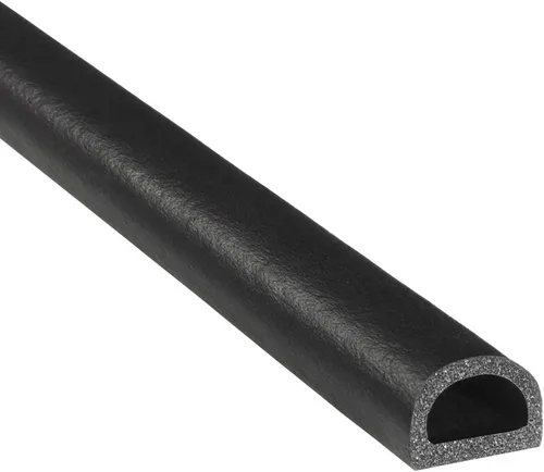 Vista 9 de Trim-Lok Sello de goma en forma de D – 0.437 pulgadas de alto, 0.375 pulgadas de ancho, 25 pies de largo – Sello de espuma EPDM con adhesivo