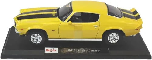 Vista 2 de Maisto 1971 Chevrolet Camero 1:18 Modelo Diecast Model Car Edición Especial