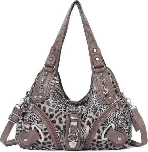 Vista 23 de Angelkiss Hobo Carteras y bolsos para mujeres Bolso de mano para mujeres Carteras grandes Bolsos de hombro diarios Purses, handbags, Handbag
