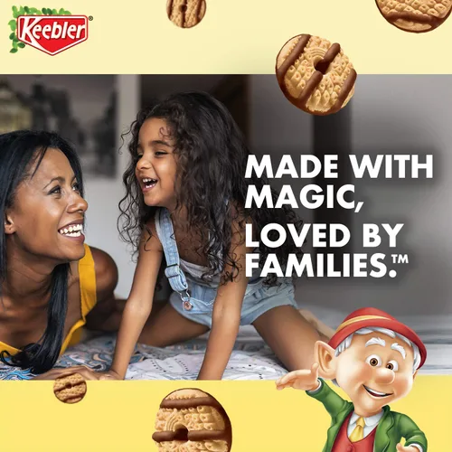 Vista 4 de Keebler Minis de galletas Fudge Stripes Original, 12 unidades, paquete de 4