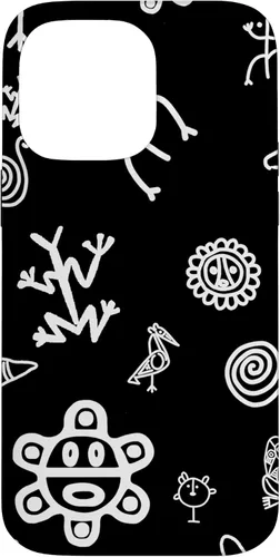 Vista 21 de Simbolos Tainos Tallados Indios de Puerto Rico Boricua Pride - Carcasa para iPhone 17