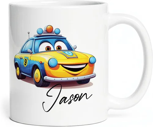 Vista 21 de Taza de café de ambulancia personalizada, taza de té blanca ambulancia de 11 onzas y 15 onzas, taza de café de cerámica personalizada con nombre