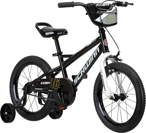 Vista 23 de Schwinn Elm y Koen Bicicleta o Bicicleta de Equilibrio, Bicicleta de 12-18 Pulgadas para Niños de 2-13 Años, Negro, Azul, Rojo, Verde Azulado, Rosa