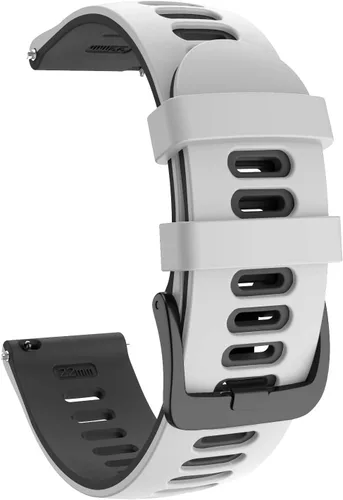Vista 8 de OVERSTEP - Correa de reloj para Garmin Forerunner 245/645/Vivoactive 3/5/6 Correa de liberación rápida de 0.787 in para Garmin Forerunner