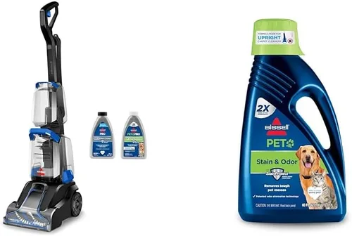 Vista 10 de Bissell TurboClean, Aspiradora Vertical de Alfombras, Pro Max Limpieza y Protección + Fórmula Oxy Eliminadora de Orina Incluida, 3952