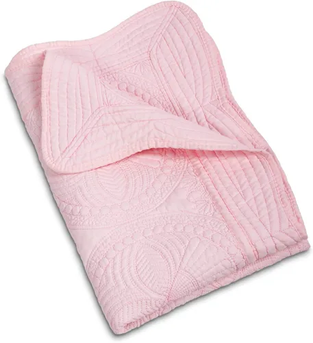Vista 10 de MONOBLANKS Manta de Edredón de Bebé Personalizada Monograma Ligera con Relieve Escalonado para Todas las Estaciones (Gris)