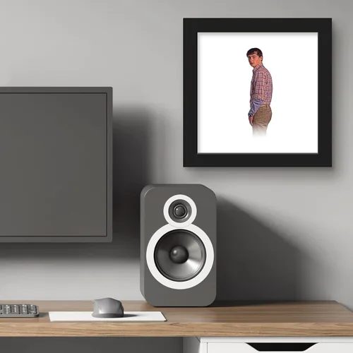 Vista 6 de Gallery Pops Netflix Stranger Things: Season 4 - Arte de pared de Will Byers, versión enmarcada en negro, 12 x 12 pulgadas Versión con marco negro