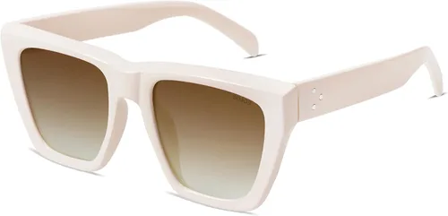 Vista 38 de SOJOS Fashion Oversized Square Cat Eye Polarized Sunglasses for Women Trendy Cateye Style Womens Sunglasses SJ2179