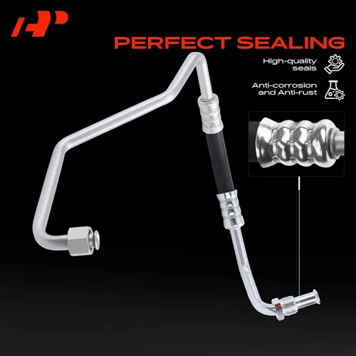 Vista 3 de A-Premium Conjunto de manguera de línea de enfriador de aceite de transmisión automática compatible con Dodge Ram 2500 Ram 3500 2003-2009 5.9L 6.7L