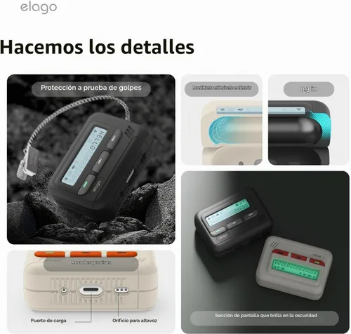 Vista 5 de elago Funda buscapersonas para AirPods Pro 2