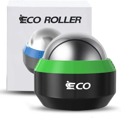 Vista 10 de iECO Cryosphere Rodillo de Pelota de Masaje Frío - Pelota de Masaje para Alivio de Frío y Calor, Liberación Miofascial, Terapia de Puntos Gatillo