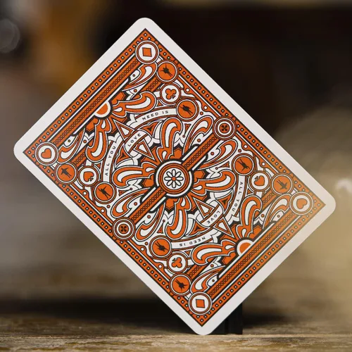 Vista 6 de theory11 Las cartas de juego premium de los Beatles - Baraja naranja oficialmente licenciada para coleccionistas