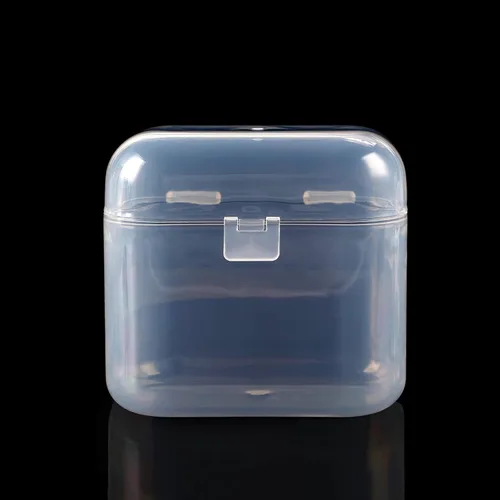 Vista 2 de Accmor Contenedor para chupete - 2 fundas para chupete para viajes, sin BPA, transparente