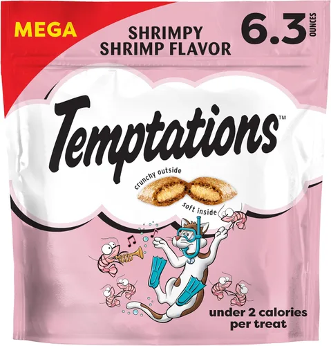 Vista 14 de Golosinas Temptations clásicas para gatos, empaque múltiple