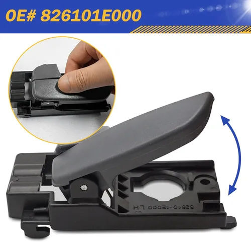 Vista 6 de X4XZ Manija de puerta interior para Hyundai Accent 2006-2011 lado de conducción delantera izquierda 826101E000
