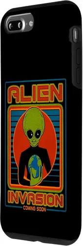 Vista 29 de Funda para iPhone 13 Pro Max Alien Invasion 1984 Tech Noir Distopía