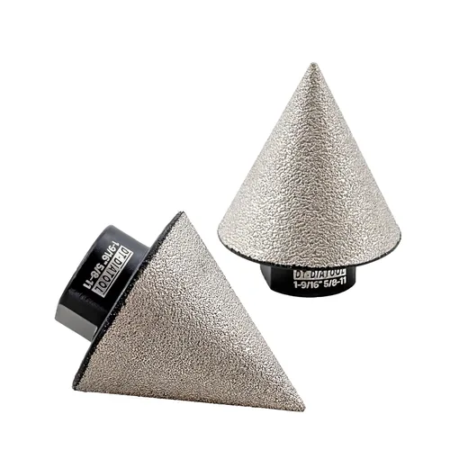 Vista 18 de DT-DIATOOL Brocas biseladas de diamante - Broca de corona de diamante de 4/5 pulgadas x 5/8"-11 rosca para agrandar, recortar, dar forma a agujeros