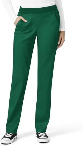 Vista 6 de Wink PRO Women's Knit Waist Cargo Scrub Pant Negro