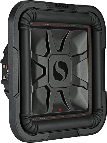 Vista 4 de KICKER 46L7T124 L7T L7-Thin Subwoofer de 12 pulgadas (11.8 in), bobina de voz doble, 4 ohmios, 600 vatios