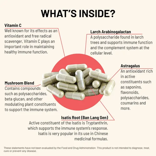 Vista 4 de Mountain Peak Nutritionals Immuni-LT - Suplemento de apoyo para el sistema inmunológico y todo el cuerpo, refuerzo inmunológico lleno de energía