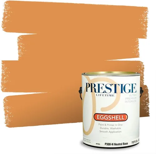 Vista 186 de PRESTIGE Pintura exterior e imprimación en uno, bronceado Aberdeen, plano, 1 galón